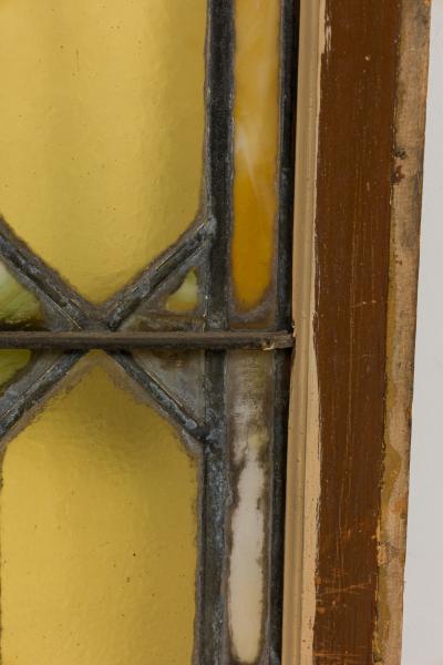 Collection of Various American Framed Stained Glass Panels