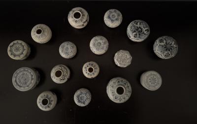 Collection of Vietnamese Hoi An Ceramic Jars