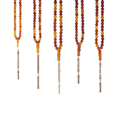 Collection of semi precious stones worry and prayer beads