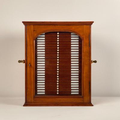 Collectors Cabinet England circa 1880