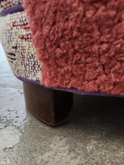 Colorful Danish Curved MCM Sofa