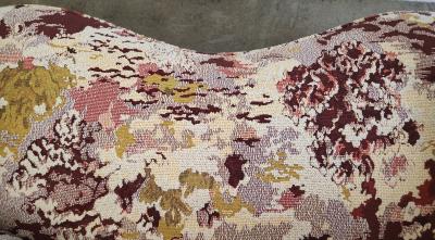 Colorful Danish Curved MCM Sofa