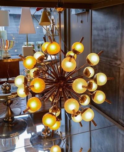 Colorful Sputnik Chandelier
