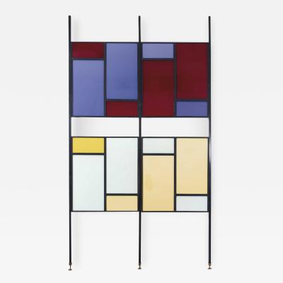 Colourful Midcentury Modern Italian Partition Wall Room Divider