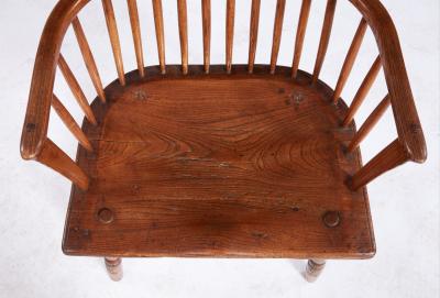Comb Back 18th c Windsor Armchair