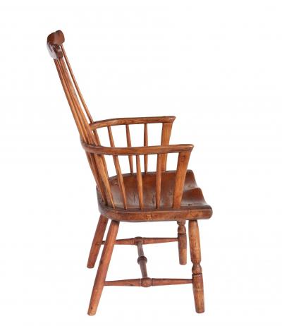 Comb Back 18th c Windsor Armchair