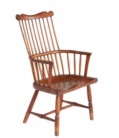 Comb Back 18th c Windsor Armchair
