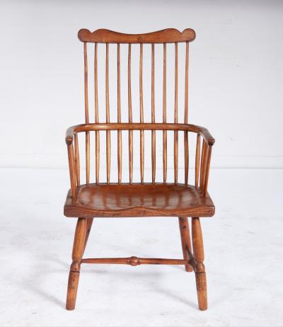 Comb Back 18th c Windsor Armchair