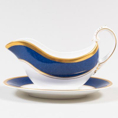 Complete English Porcelain Dinner Service For 12 People With Coffee Tea Service