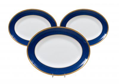 Complete English Porcelain Dinner Service For 12 People With Coffee Tea Service