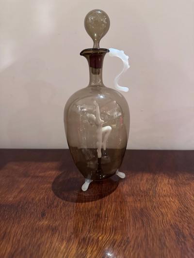 Complete Liqueur Set Original Decanter and 6 Matching Glasses