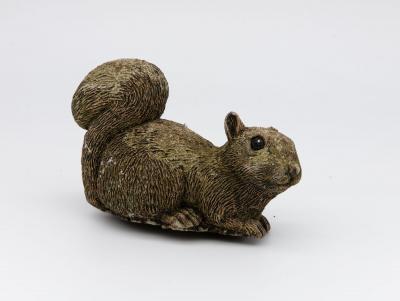 Composite Stone Squirrel Garden Ornament English 20th Century