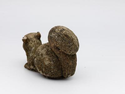 Composite Stone Squirrel Garden Ornament English 20th Century