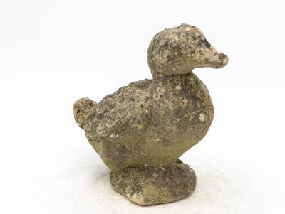 Concrete Duck Garden Ornament French 20th Century