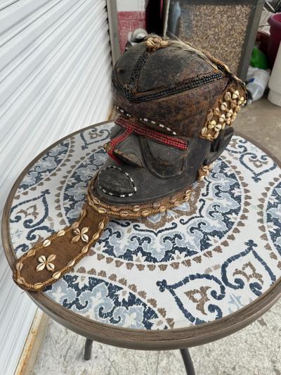 Congolese Kuba Bwoon Helmet Mask