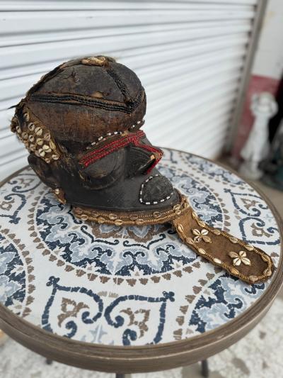 Congolese Kuba Bwoon Helmet Mask