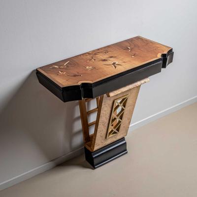 Console Table attributed to Luigi Scremin Italy