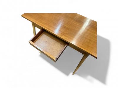 Console with Drawer and Chair in Hardwood Unknown 1950s Lot 732A