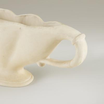 Constance Spry Extra Large scalloped Fulham Pottery urn by Constance Spry