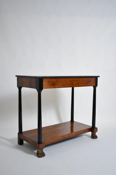 Consulate period lion paws console XIXth c 