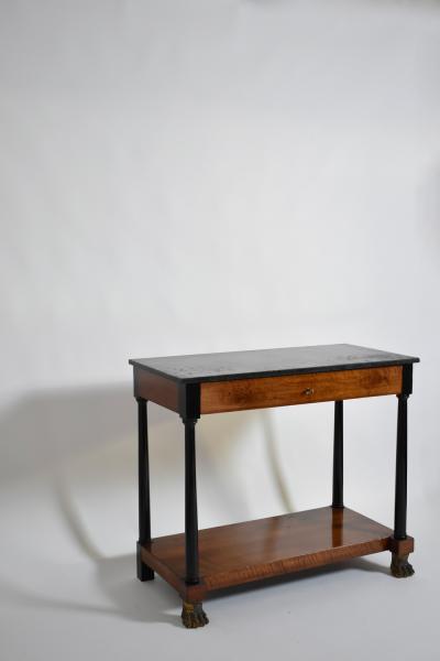 Consulate period lion paws console XIXth c 