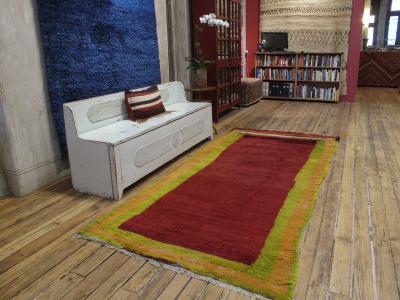 Contemplation Rare Tulu Rug DK 89 21