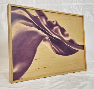 Contemporary Abstract Figural Painting on Panel Prototype JW MOA