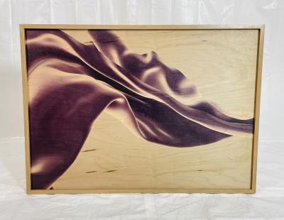 Contemporary Abstract Figural Painting on Panel Prototype JW MOA