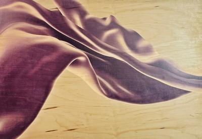 Contemporary Abstract Figural Painting on Panel Prototype JW MOA