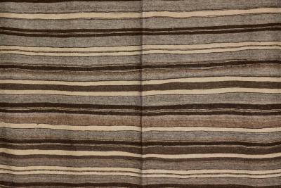 Contemporary Anatolian Low Pile Undyed Wool Rug Turkey 21st Century