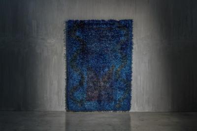 Contemporary Anatolian Mohair High Pile Rug Turkey 21st Century