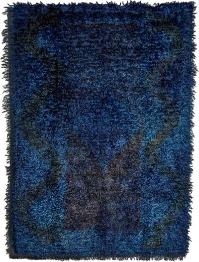 Contemporary Anatolian Mohair High Pile Rug Turkey 21st Century