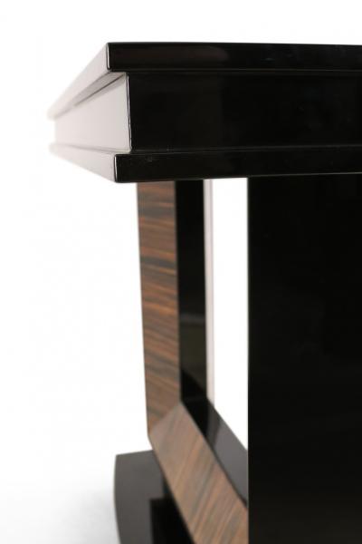 Contemporary Art Deco Style Palisander Veneer Console Table