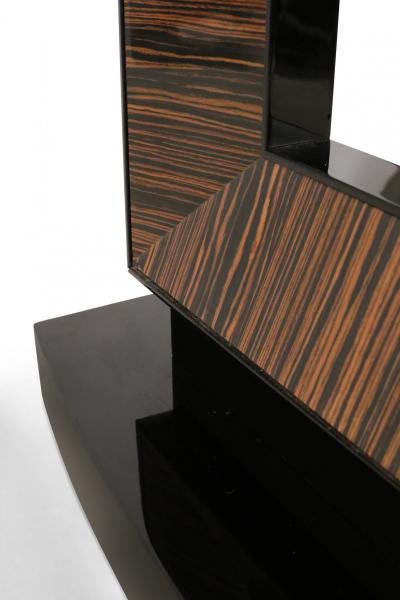 Contemporary Art Deco Style Palisander Veneer Console Table