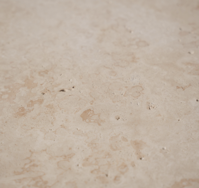 Contemporary Bean Shaped Coffee Table Travertine