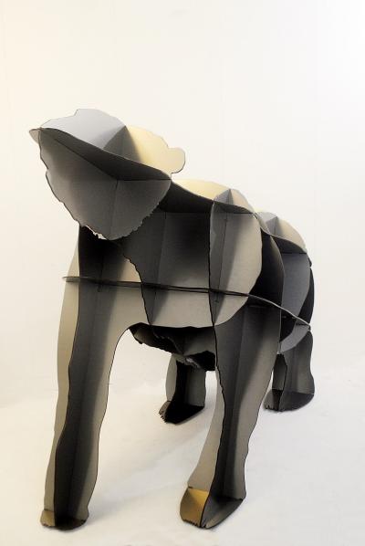 Contemporary Bear Bookshelf IRON JOE