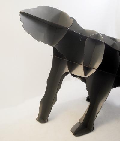 Contemporary Bear Bookshelf IRON JOE