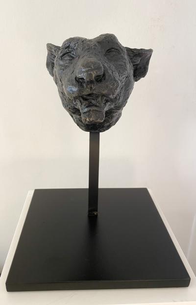 Contemporary Bronze Sculpture by Alberic Collin
