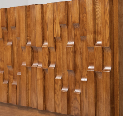 Contemporary Brutalist Sideboard Ash Italy 