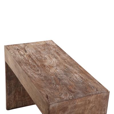 Contemporary Cerused Oak Console or Desk