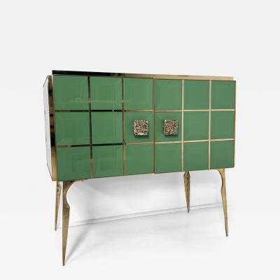 Contemporary Chest Wood and Glass
