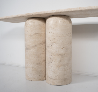 Contemporary Console Travertine Italy