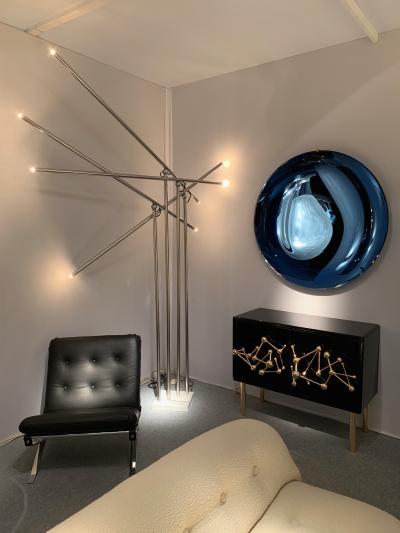 Contemporary Curve Convex Mirror Italy