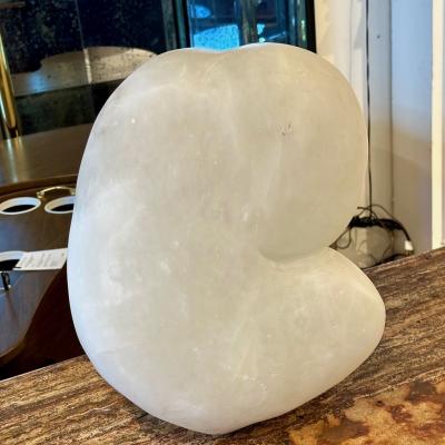 Contemporary Figural Marble Bust Depicting Heart Shaped Face Signed Forma