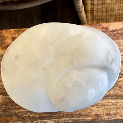 Contemporary Figural Marble Bust Depicting Heart Shaped Face Signed Forma