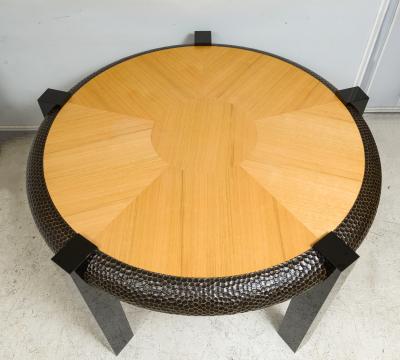 Contemporary Forest Circle Table