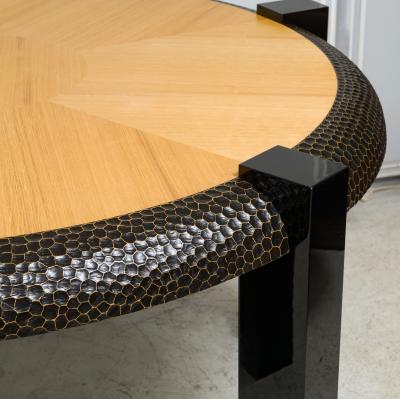 Contemporary Forest Circle Table