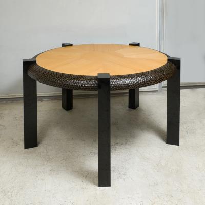 Contemporary Forest Circle Table