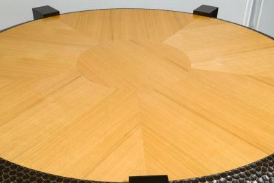 Contemporary Forest Circle Table