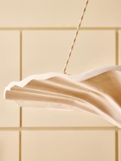 Contemporary French Sculptural Plaster Chandelier